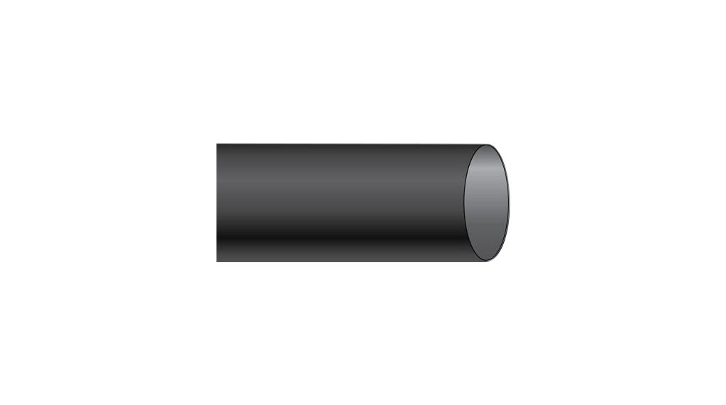 Schrumpfschlauch Polyolefin, 12.7 ... 25.4mm, Schwarz, 1.22m